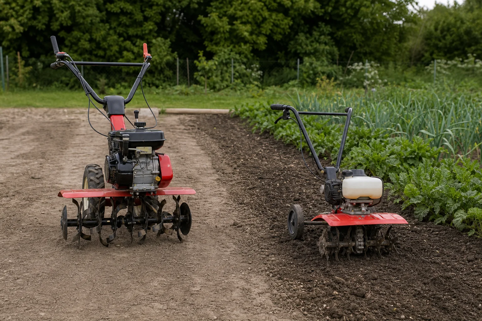 Rear-tine tiller vs. cultivator: which tool fits the job?