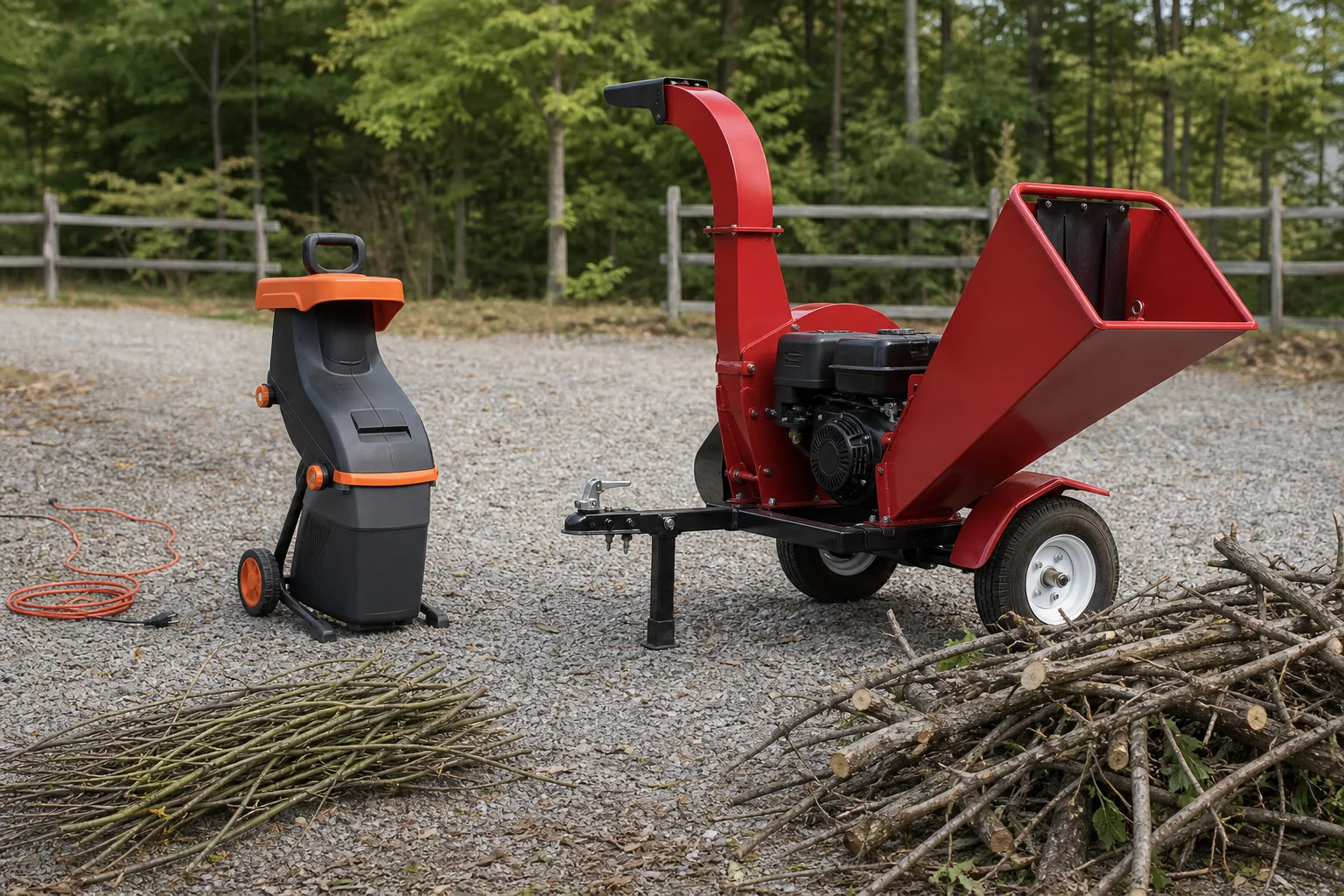 Electric vs. gas wood chippers: which one fits your yard?