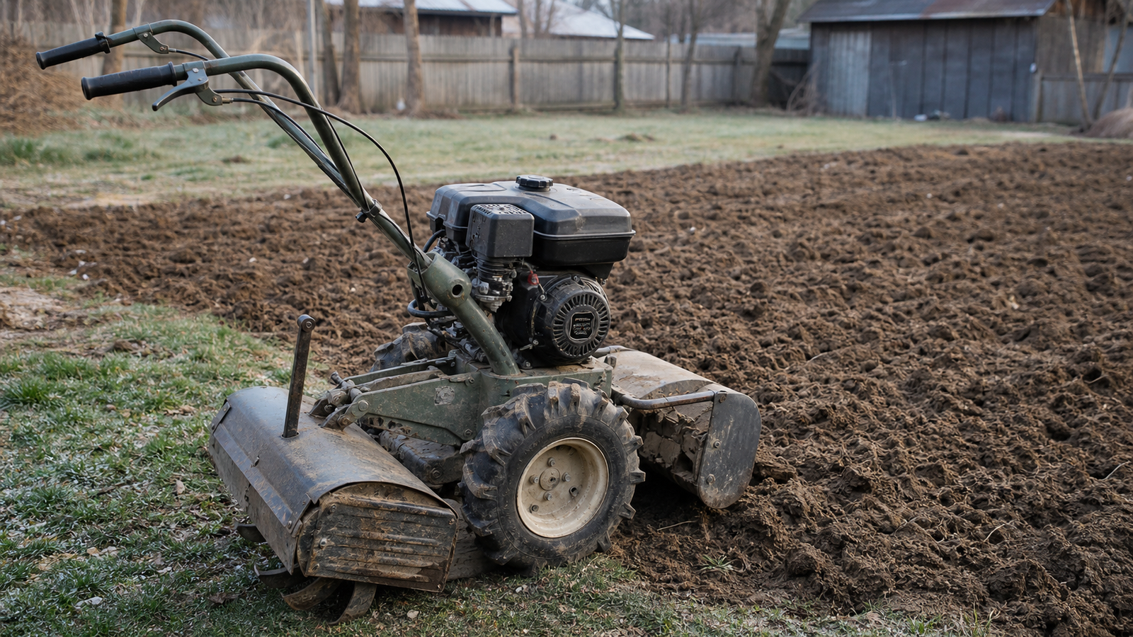 Rear-tine tillers: choosing the right machine for hard ground