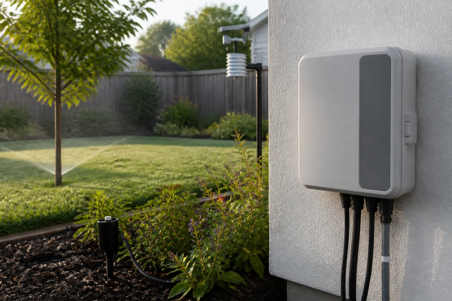 Smart irrigation controllers: weather vs. soil moisture