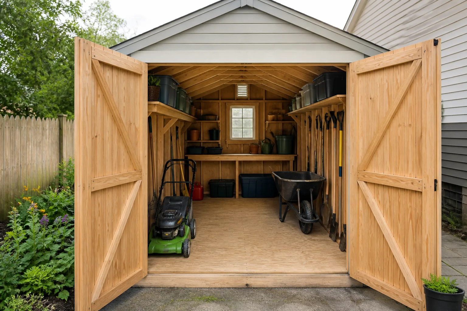 What size shed do I need? A storage and clearance planning guide