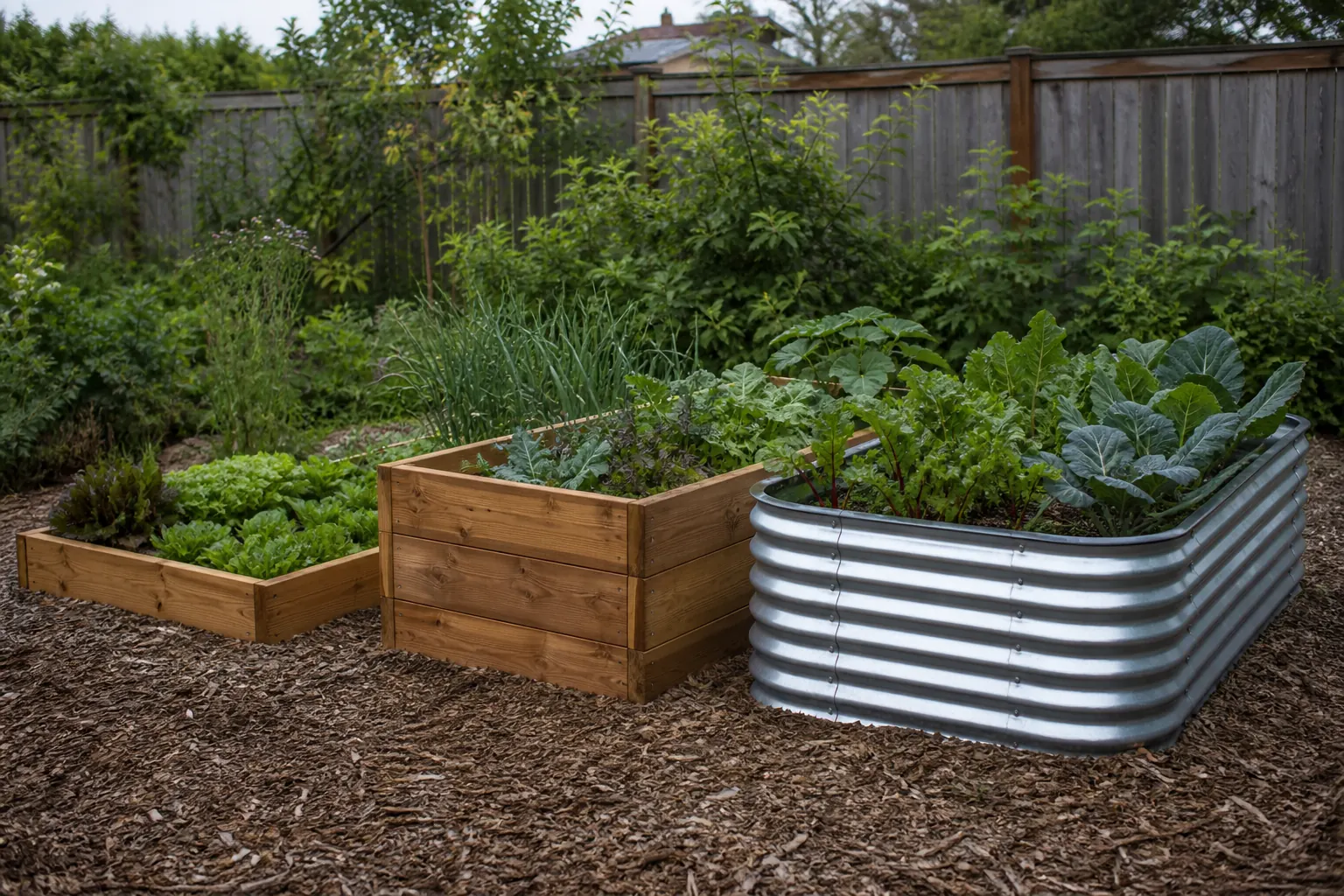 How deep should a raised garden bed be? Match depth to crops and site