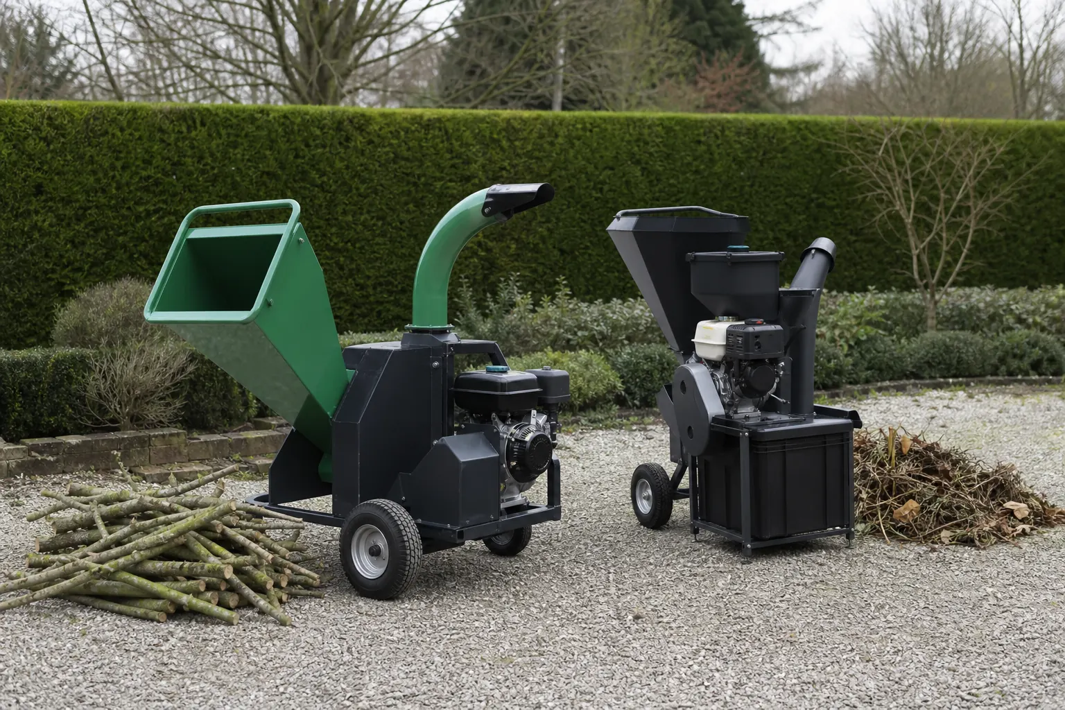 Wood chipper vs. chipper shredder: which machine handles your yard waste?