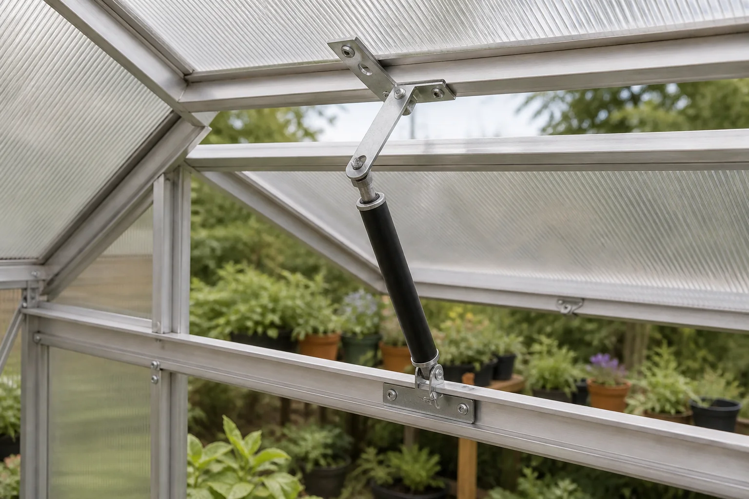 Automatic greenhouse vent opener: how to choose, fit, and adjust one