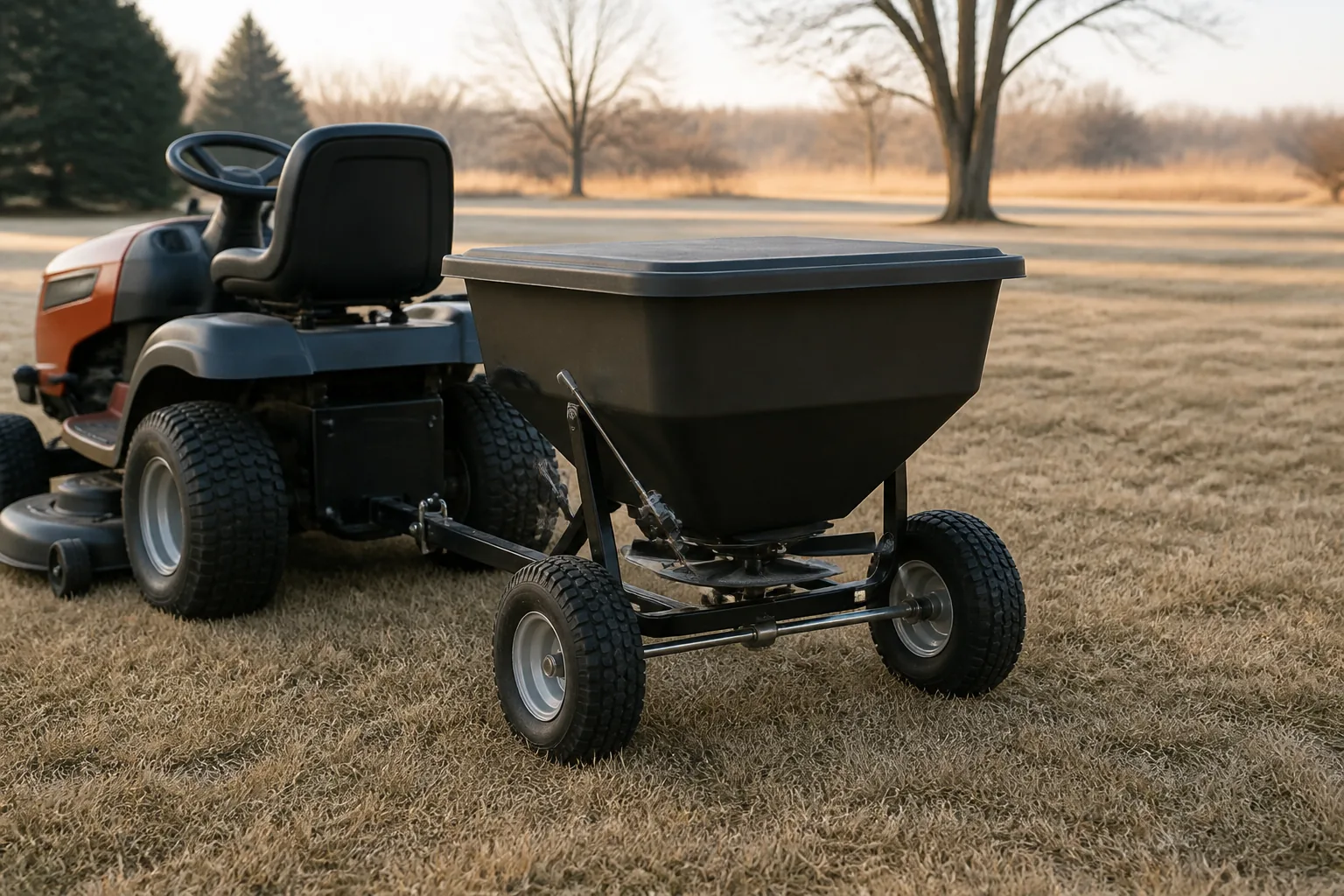 Tow-behind spreaders: capacity, calibration, and control