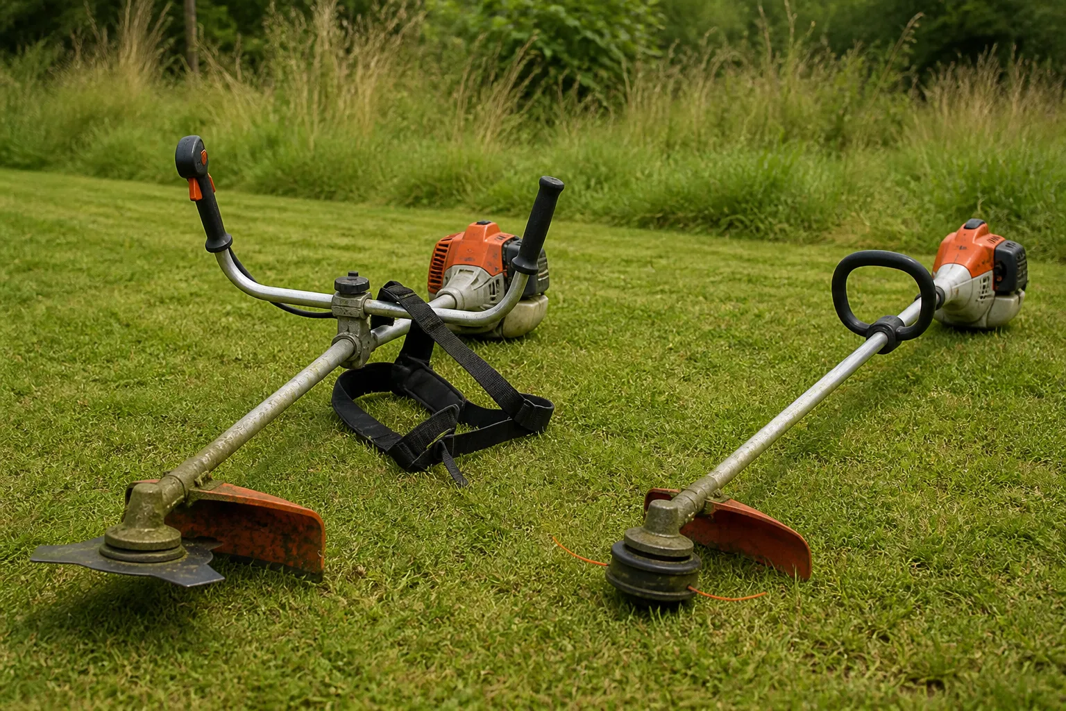 Brush cutter vs string trimmer: choose by vegetation, control, and weekly workload