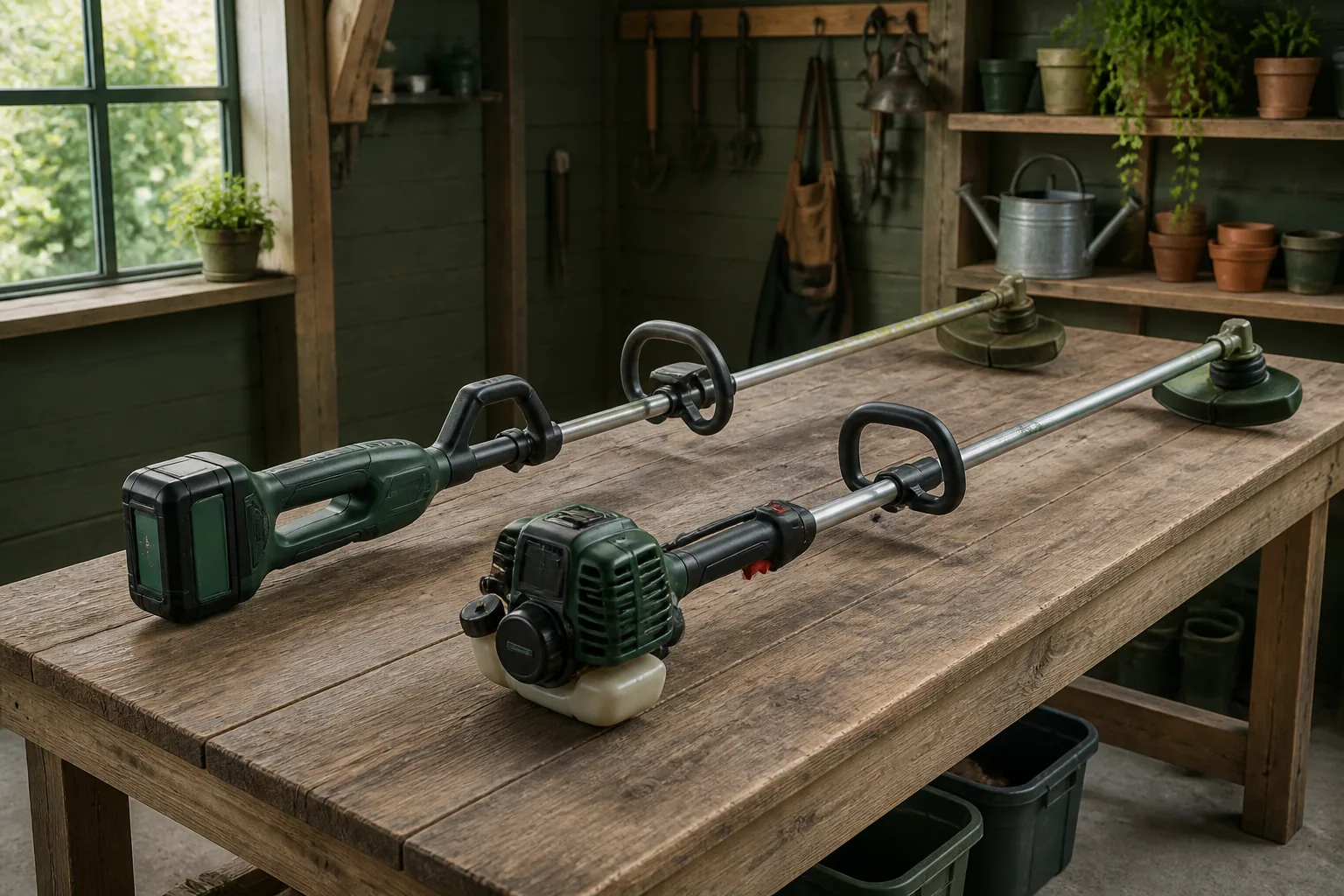 Battery vs. gas brush cutter: which fits your yard?