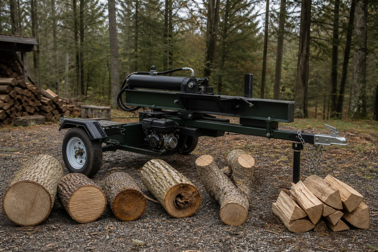 What size log splitter do I need? A practical tonnage guide