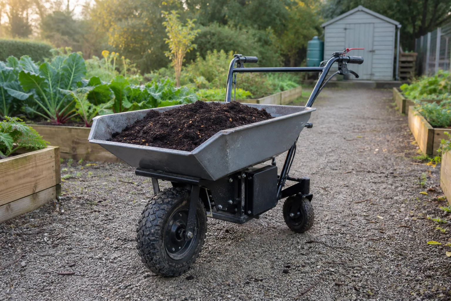 Power wheelbarrow buying guide: capacity, traction, and control