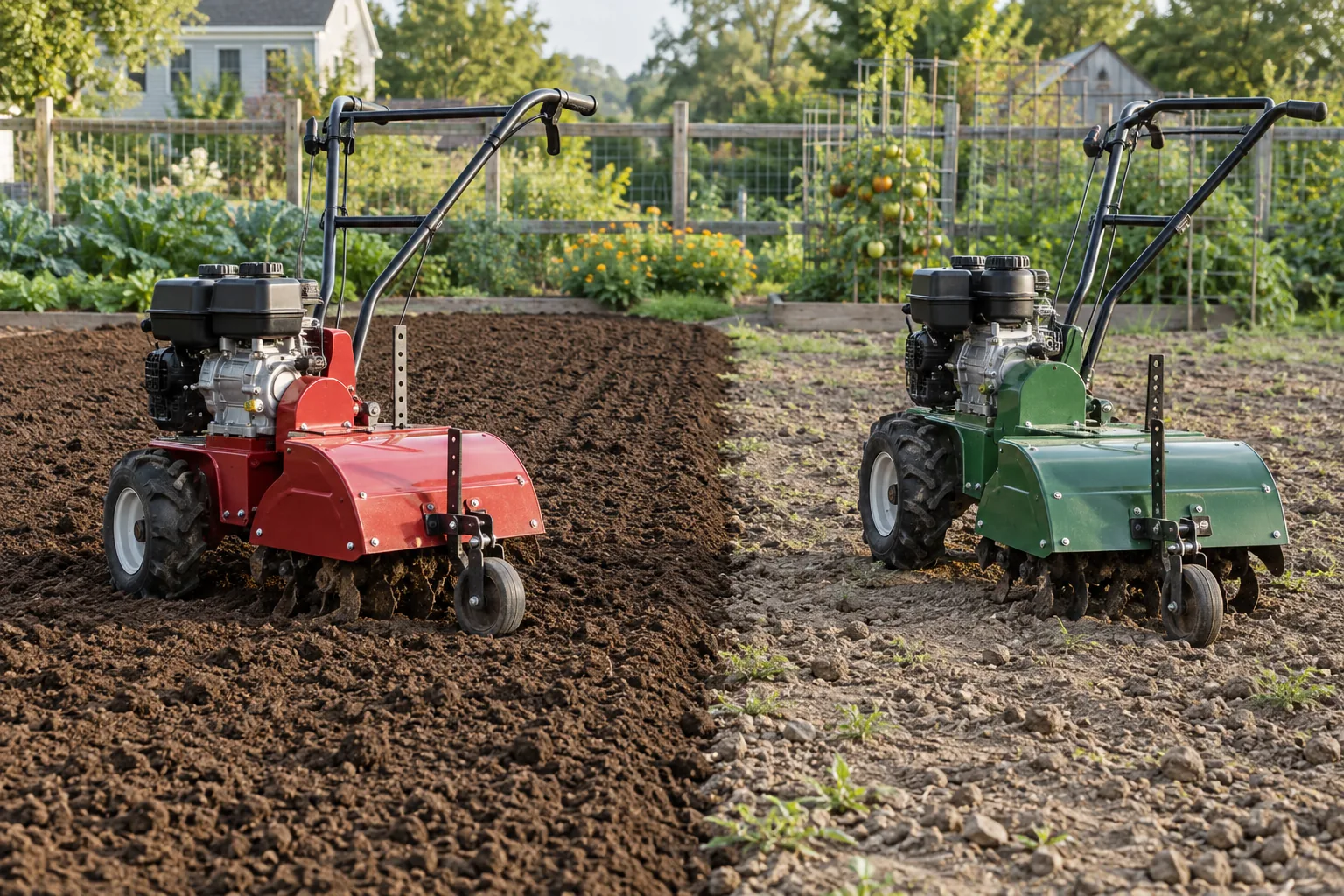 Forward vs. counter-rotating tiller tines: which fits your soil?